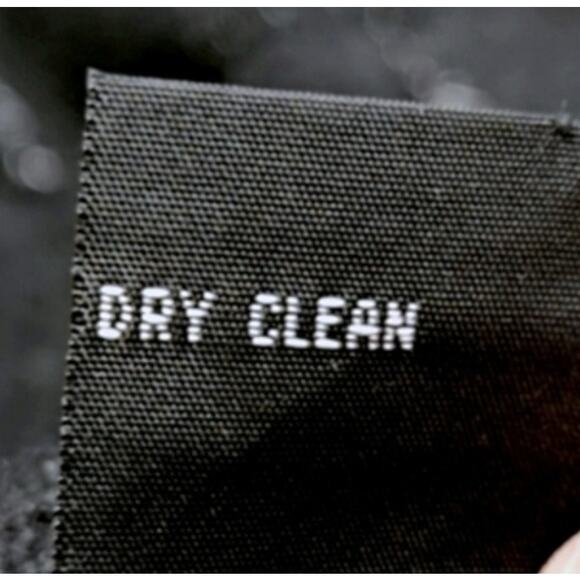 INC International Concepts Dress Black Textured Petite 8P Dark Romance - Picture 9 of 9